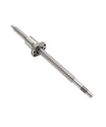16mm Ballscrew Sfu1610 1550mm Length C7 Grade Lead Screw With Single Ballnut showing metallic finish and threaded design.