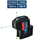 Green Beam Self Leveling Alignment Laser Pro Grade With Plumb And Level Point Projection Built In Multipurpose Mount Visimax Technology