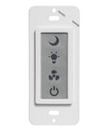 LED Panel 3 Function Bathroom Light Switch For Exhaust Fan Overhead Light And Night Light With Easy View LED Buttons