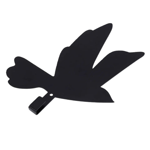 Premium Industrial Cast Iron Bird Wall Hook Hella Tough Metal Key Holder For Entryway Modern Wall Decor in black design