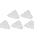 5-piece 7 Hole Aluminum Joint Bracket Plate Set For Furniture Building Beefy Heavy Duty 4040T Connectors