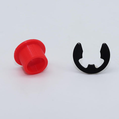 Toyota Shifter Cable Bushing Replacement Kit For Sienna 1999 2021 And Nissan Altima 1993 2021 red bushing and lock washer
