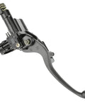Side view of 7/8 Inch ATV Left Hand Hydraulic Brake Master Cylinder Lever Fits 50cc Through 125cc Chinese Quad Bikes aluminum lever