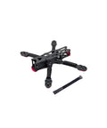 Lightweight Carbon Fiber 5 Inch Quadcopter Frame Kit With 5.5mm Arms For Racing Drones, adjustable frame with strap