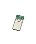 USB Type C PD 20W Plug And Receptacle PCB Board Adapter for soldering, 5-pin male receptacle close-up, pack of 20 for DIY projects