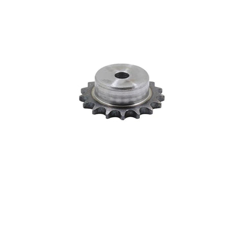 Heavy Duty 1 2 Or 4 Pack Industrial Sprocket With 3 Point Design Fits 9 To 50 Teeth Pitch 9.525mm Made Tough Grade Steel Quenched For Smooth Engine Power Transmission Easy Install No Jam, showing metal sprocket with 9 teeth.