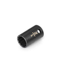 Three Eighths Inch Drive To One Half Inch Shallow Twelve Point Impact Socket Built Tough With Laser Markings And Radiused Corners