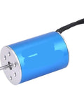 Waterproof 2435 4500KV 4800KV 6100KV Brushless Motor With 25A ESC for Drones FPV Quadcopters and RC Cars, blue cylinder design