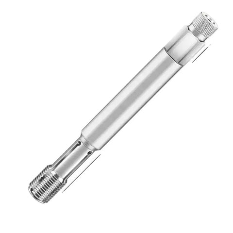Heavy Duty 14mm Stainless Steel Back Tap Tool For Auto Repairs Back Tap Threader For Fixing Damaged Threads Easy DIY Thread Restoration Pro Grade Auto Repair Gear, angled view