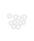 Silicone O Rings 5mm OD 2mm ID 1.5mm Cross Section White Pack Of 10 For Compressor Valves And Pipe Repair Waterproof Seal Gasket