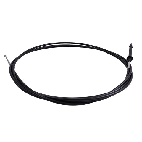 18 Foot CCX20518 Control Cable Replacement For 1979 And Later Johnson Evinrude Outboard Motors Black Heavy Duty Marine Cable