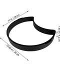 Crescent Shape Concrete Stepping Stone Mold For Garden Pathways And Patio DIY Paver Making Reusable ABS Plastic Cement Floor Mold