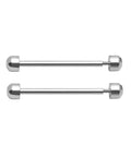 Two Pack Watch Strap Screw Tube Rods Friction Pin Clasp Kit For Wristwatch Repair, stainless steel tubes