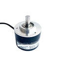 Rugged Industrial Grade Incremental Rotary Encoder TRDN1000RZ RZW RZV RZL S Series with metal housing for harsh environments.