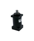 Heavy Duty Px60 Nema24 Planetary Gear Reducer with 4 To 10 Speed Ratios, black housing, precision design for CNC machines.