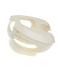 White Racing Pigeon Holder With Thickened Carrier Support And Easy Mounting Bracket No Fuss Restraint For Quick Health Checks Fixed Feeder Rack