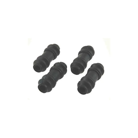 Front And Rear Disc Brake Caliper Pin Boot Kit With 2 Caliper Bolts No Fuss For Dodge Ram showing rubber boot components