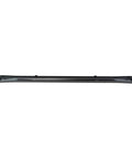 TRQ rear suspension sway bar link, black metal, side view