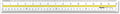 Clean 15 Inch Clear Acrylic Reading Ruler With Tinted Guide For Studying And Drafting Dual Scale Imperial Metric Focus Tool That Straight Up Fixes Eye Strain, showing measurements on a clear ruler.