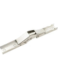 Sturdy Stainless Self Closing Reversible Door Hinge Set Two Piece With Self Locking Folding Bracket For Cabinets And Doors Hidden Mount