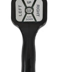 Straight Blade Plow Controller For Snow Ex Snow Plows, Plug And Play With OEM Controllers shown with black handle and keypad