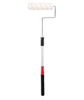 Adjustable Telescopic Paint Roller Kit For Walls And Ceilings Rock Solid Nine Inch Frame with comfort grip and extendable pole.