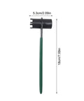 No Sweat Dual Tip Angle Grinder Wrench With Anti Slip Handle Chromium Vanadium Steel, black and green disc change tool, 18cm long.