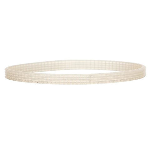 Easy Fit 370mm Lathe Belt Replacement for MX400 MX600 MX750, polyurethane belt shown on white background