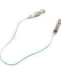 Stainless Steel Fencing Wire Clamp Head Clip for Saber and Foil, Heavy-Duty Conductive Wire Clips shown from a top-angle view.