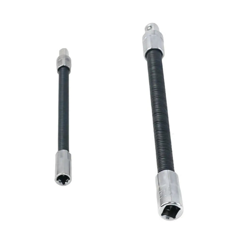 Flexible Socket Extension Kit For 1/4 And 3/8 Inch Drives impact-ready wrench rods for tight spots viewed separately