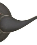 Balboa Wave Style Dummy Lever For Interior Doors Right Hand RH No Lock Push Pull Handle Easy Install With A Screwdriver Modern Interior Door Hardware Dope For Quick Tool Free Use And Simple Home Upgrades. Venetian bronze right-hand dummy lever