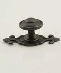 Vintage Bronze Door Knob Handles Set For Cabinets And Drawers Classic Furniture Pulls on ornate backplate