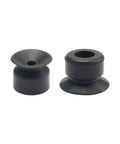 Heavy Duty Pfg 25n Rubber Suction Cup Chuck for Pa Pneumatic Manipulator. Two black rubber pads for vacuum gripping.