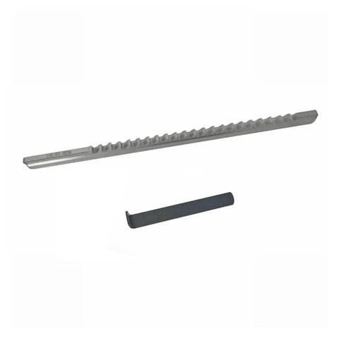 One Eighth Inch Push Type Keyway Broach For High Speed Steel Cutting Tool Ideal For CNC Broaching Machines And Metalworking Projects