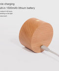 Wireless Wall Mounted Reading Light Two-Pack With USB Charging Port showing USB connection for charging