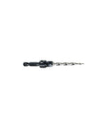 DEWALT countersink drill bit with black hex shank and spiral flute