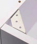 Heavy Duty Stainless Steel Angle Bracket Set Of 20 Corner Braces Tarnish And Rust Resistant Silver Shelf And Furniture Support Brackets