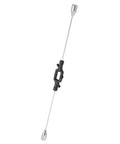 Lightweight RC Helicopter Balance Bar Replacement in Plastic and Stainless Steel Black Easy to Install, for stable flight, fits WLtoys V912