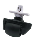 Replacement Front Caster Wheel For Roborock Vacuum Robots S4 S6 S6 Pure S5 Max S6 Max V E4 S7 S70 S75, black and white omnidirectional wheel.