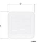 No Sweat Easy Patch Wall Repair Access Panel 10 inch white adhesive panel for drywall hole repair and access.