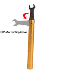 1Nm Torque Wrench For SMA 8mm RF Connector Coax Adapter And Microwave Measurements with 90-degree bend feature