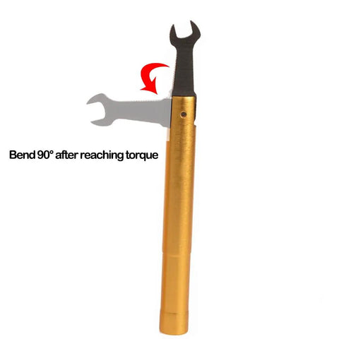 1Nm Torque Wrench For SMA 8mm RF Connector Coax Adapter And Microwave Measurements with 90-degree bend feature