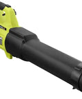 Bad Boy Cordless Leaf Blower Featuring A Smooth Brushless Motor That Runs Quiet While Cranking Out 160 MPH Winds For Tough Yard Work No Sweat Guaranteed Easy Setup Every Time Tool Only, showing side view.