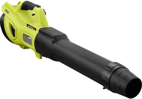 Bad Boy Cordless Leaf Blower Featuring A Smooth Brushless Motor That Runs Quiet While Cranking Out 160 MPH Winds For Tough Yard Work No Sweat Guaranteed Easy Setup Every Time Tool Only, showing side view.