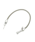 31 Inch Stainless Steel Flexible Transmission Oil Dipstick for Cars, Engine Oil Level Gauge, long reach hose design