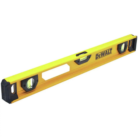 Heavy Duty 24 Inch Magnetic I Beam Level For Builders And Carpenters Pro Grade With Mega Strong Magnetic Hold And Durable Aluminum Construction