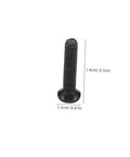 Single screw from Tiny Yet Mighty Miniature Screw Set With Eighteen Different Specs Round Head And Countersunk Machine Screws