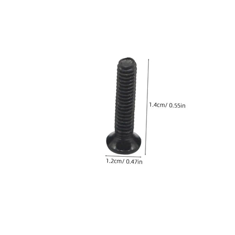 Single screw from Tiny Yet Mighty Miniature Screw Set With Eighteen Different Specs Round Head And Countersunk Machine Screws