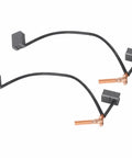 2 Pack JU2-H1801-00 Golf Cart Motor Brushes Direct Replacement For Yamaha G14 G16 G19 G22 G29 Drive Models Hitachi DM430-06 Motor OEM Quality