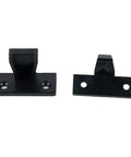 Heavy Duty Push In Fittings Package 4 Pack For Kitchen Panels Cabinet Trims Wall Cladding Clips, black clips for secure mounting.